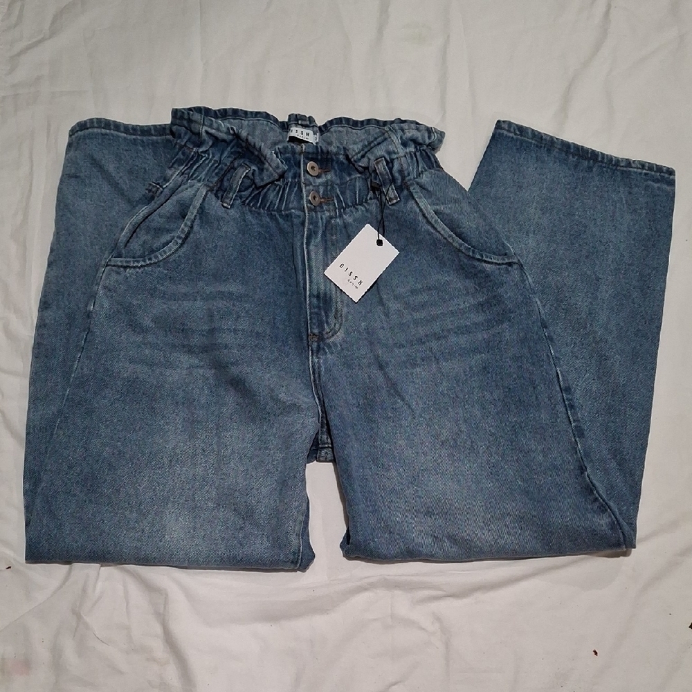 NEW.DISSH Light Women's Blue Denim Jeans Size 12